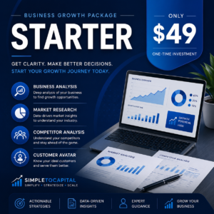 Starter Business Analysis Package